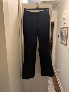 Ann Taylor Navy Blue Dress Trouser Pants The Jayne Size 2
